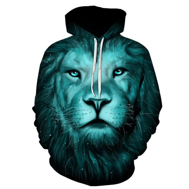 Lion King 3D full over print hoodie LK1