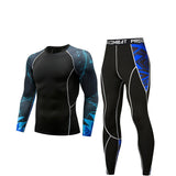 Newest Men Compression Running jogging Suits Clothes Set