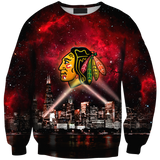 Skyline Chicago 3D full over print Hoodie, Sweater, TShirt RC-002
