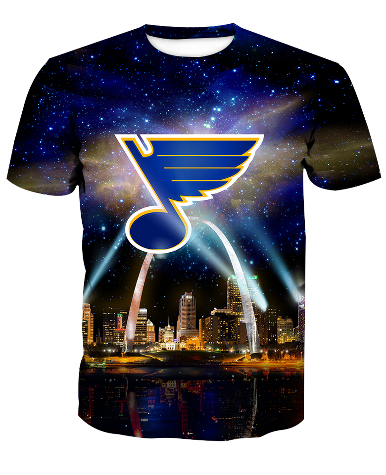 Skyline  St.Louis Blues 3D full over print Hoodie, Sweater, TShirt RC-015
