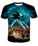 Skyline San Jose Sharks 3D full over print Hoodie, Sweater, TShirt RC-023
