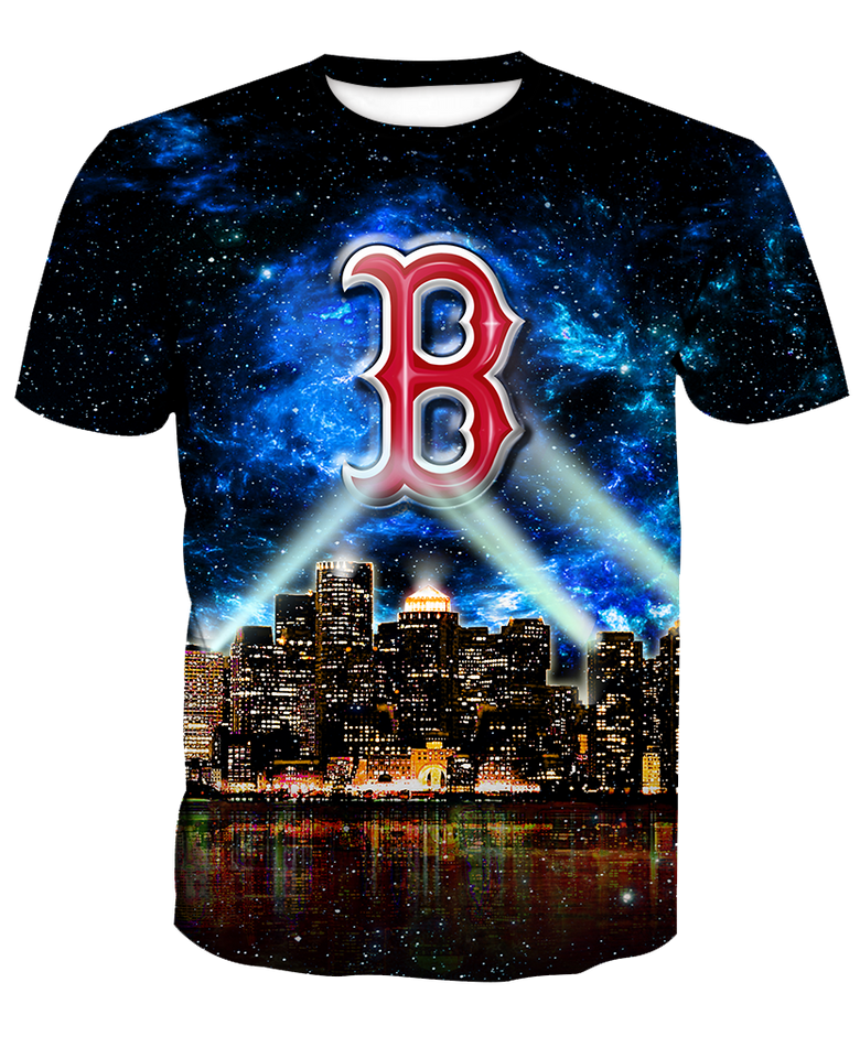 Red Sox Skyline 3D full over print Hoodie, Sweater, TShirtt RC-030
