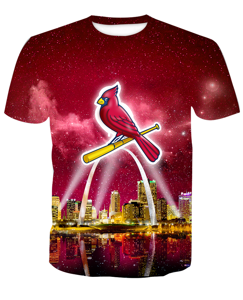 Cardinals Skyline 3D full over print Hoodie, Sweater, TShirt RC-045