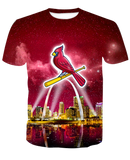 Cardinals Skyline 3D full over print Hoodie, Sweater, TShirt RC-045