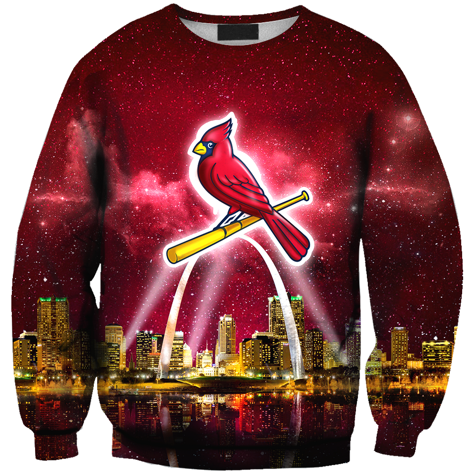 Cardinals Skyline 3D full over print Hoodie, Sweater, TShirt RC-045