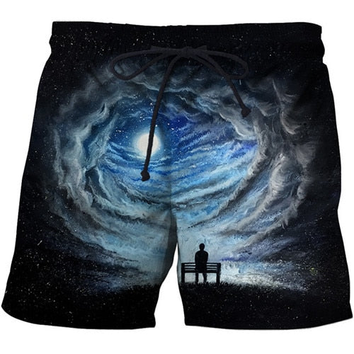 Red Lion 3D full over print Beach Shorts RL1