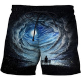Red Lion 3D full over print Beach Shorts RL1