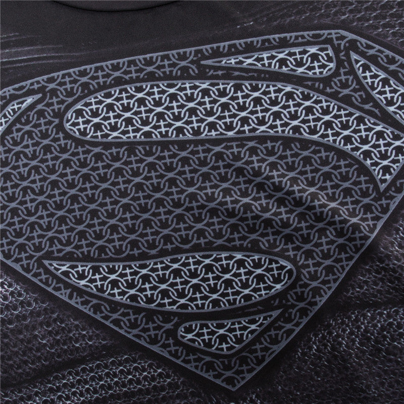 Superman Tshirts Men Compression Shirts