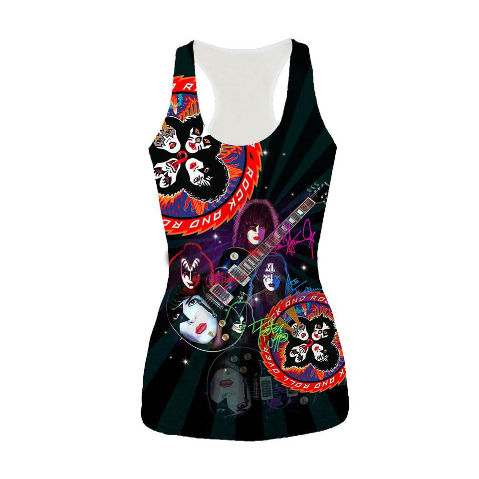 Kiss-band-Tee-T-Shirt-zip-hoodies-sweater-tank-top-for-men-women