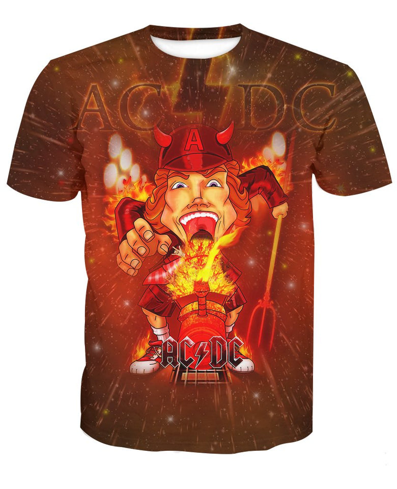 ACDC Rock Band 3D full over print Hoodie, Sweater, TShirt LK-520