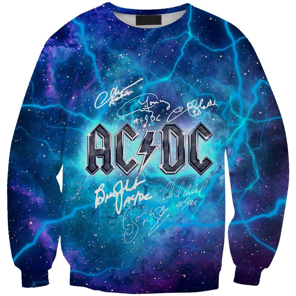 ACDC Rock Band 3D full over print Hoodie, Sweater, TShirt LK-519