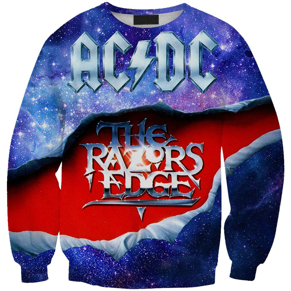 ACDC Rock Band 3D full over print Hoodie, Sweater, TShirt LK-521