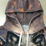 Wolf Warrior 3D full over print Hoodie WW1