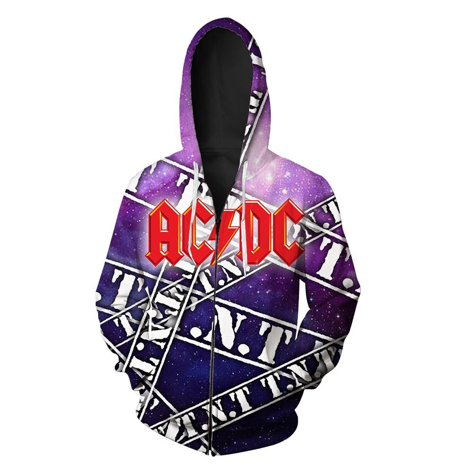 ACDC Rock Band 3D full over print Hoodie, Sweater, TShirt LK-522