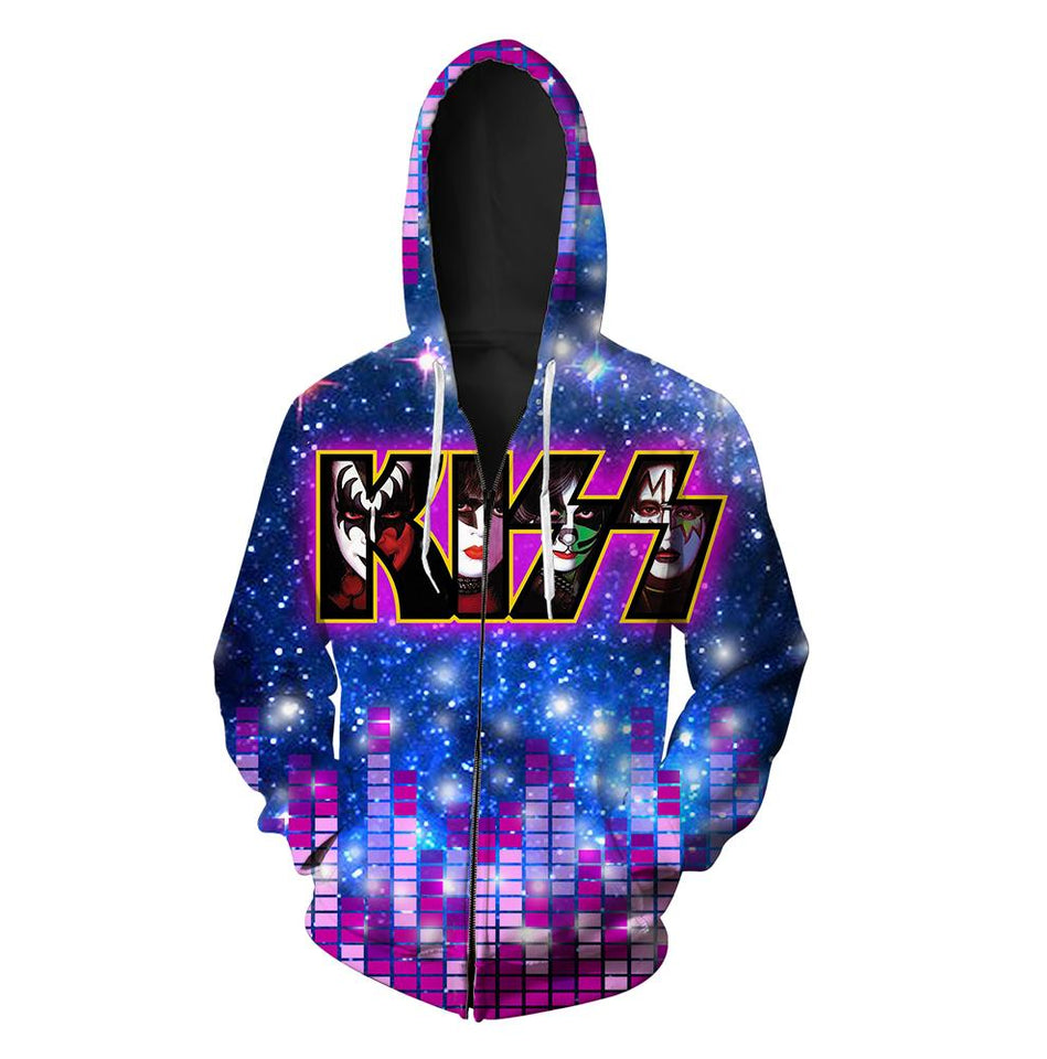 Kiss-band-Tee-T-Shirt-zip-hoodies-sweater-tank-top-for-men-women