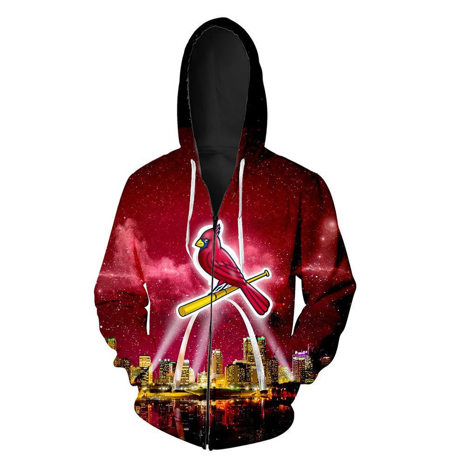Cardinals Skyline 3D full over print Hoodie, Sweater, TShirt RC-045