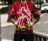 Cardinals Skyline 3D full over print Hoodie, Sweater, TShirt RC-045