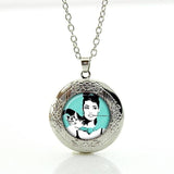 Vintage Elvis Presley locket Pendant The King Rock Jewelry Marilyn Monroe Audrey Hepburn