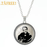 Retro vintage Elvis Presley photo pendant necklace Super Star Rock Singer